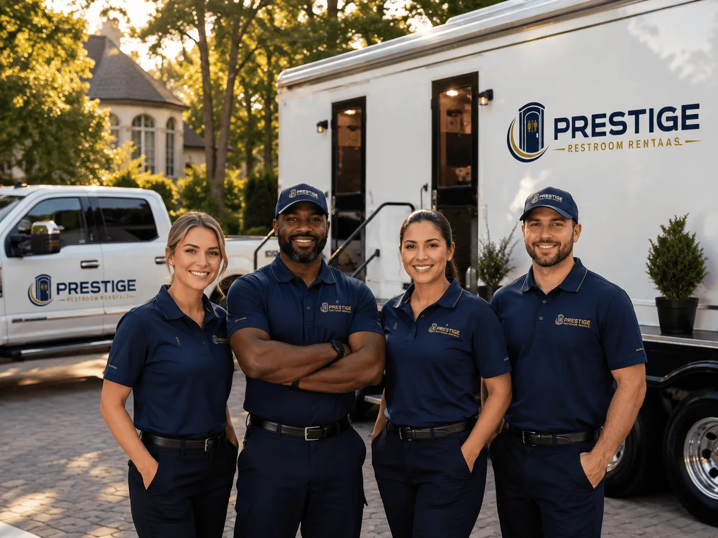 Trusted Luxury Portable Restrooms company in Scheller, IL